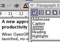 OpenOffice.org writer - compatible with Microsoft Word & Excel