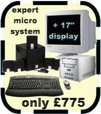 Expert micro system - only £775 including 17ins monitor
